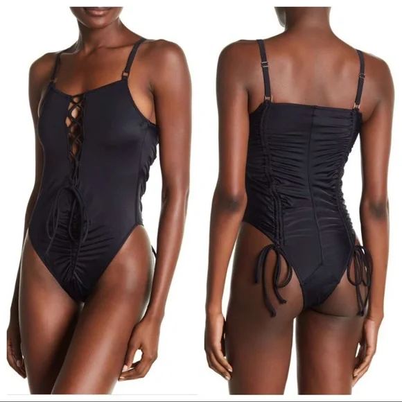 Hot-As-Hell U-Turn Reversible One Piece Swimsuit